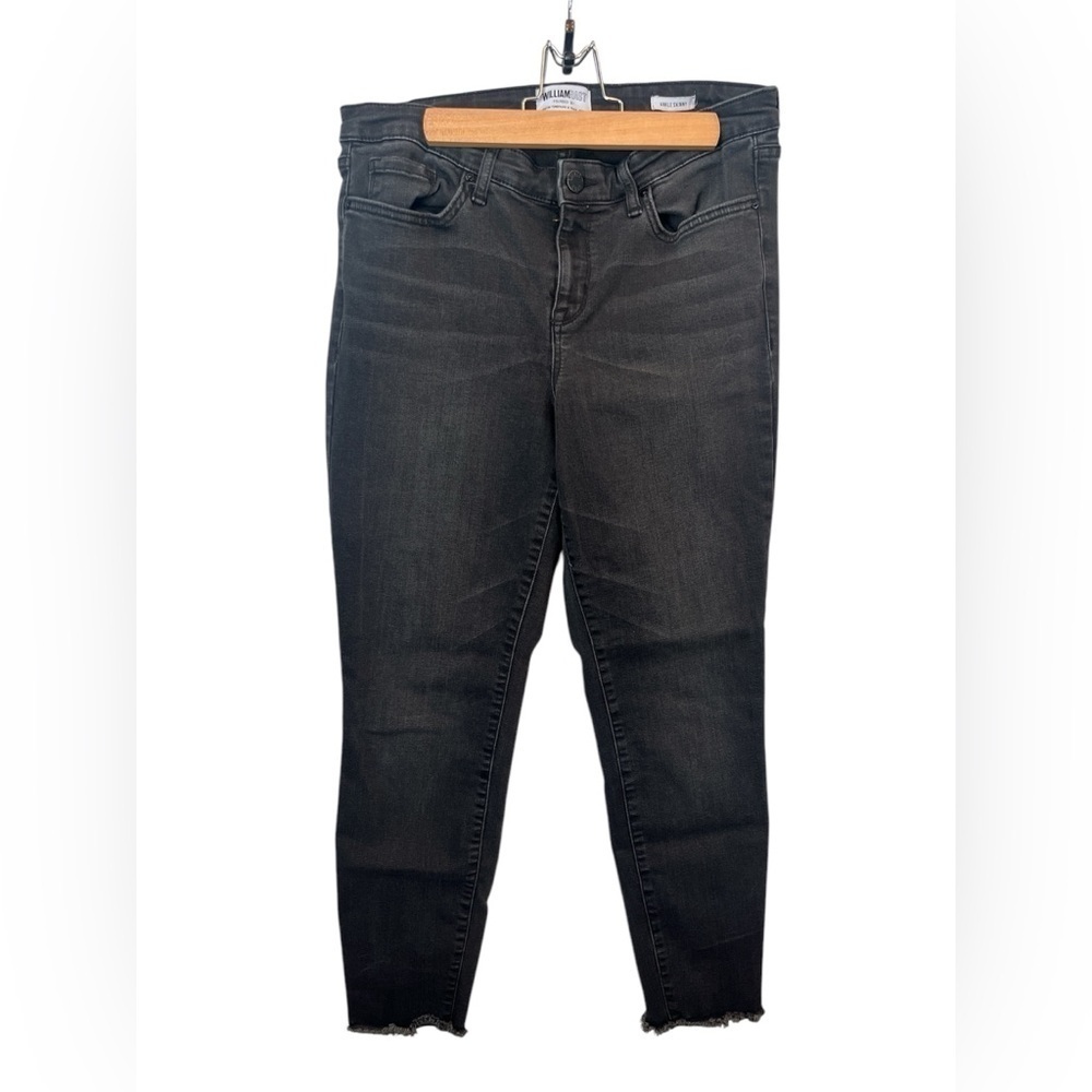 2/$30 William Rast Dark black wash Jeans Womens sz 30